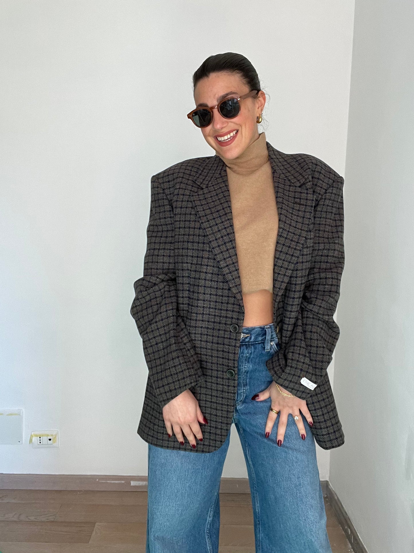 Stockholm linen shirt with bows