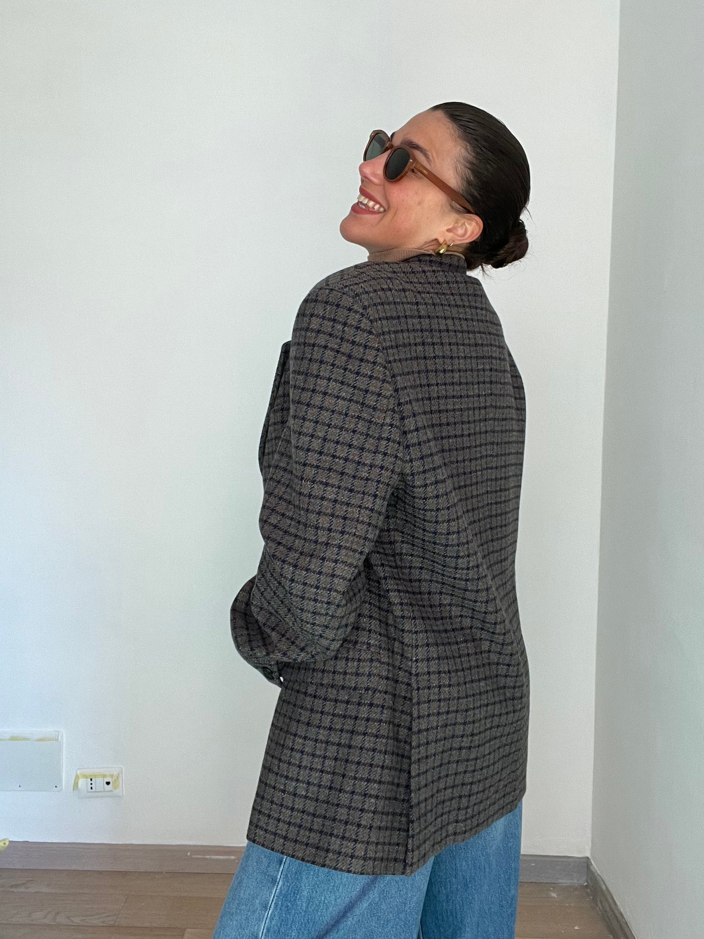 Stockholm linen shirt with bows