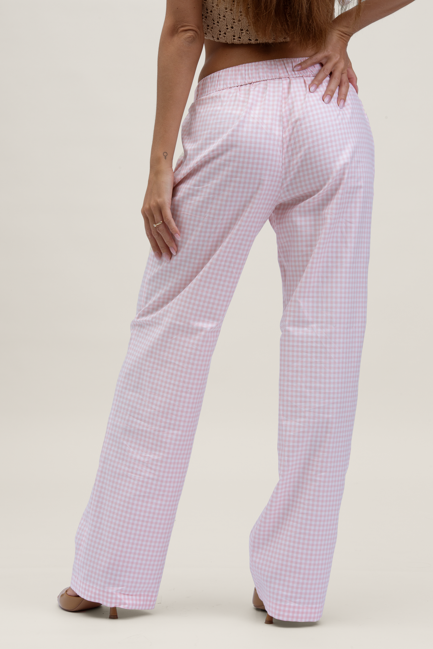 Stockholm linen shirt with bows