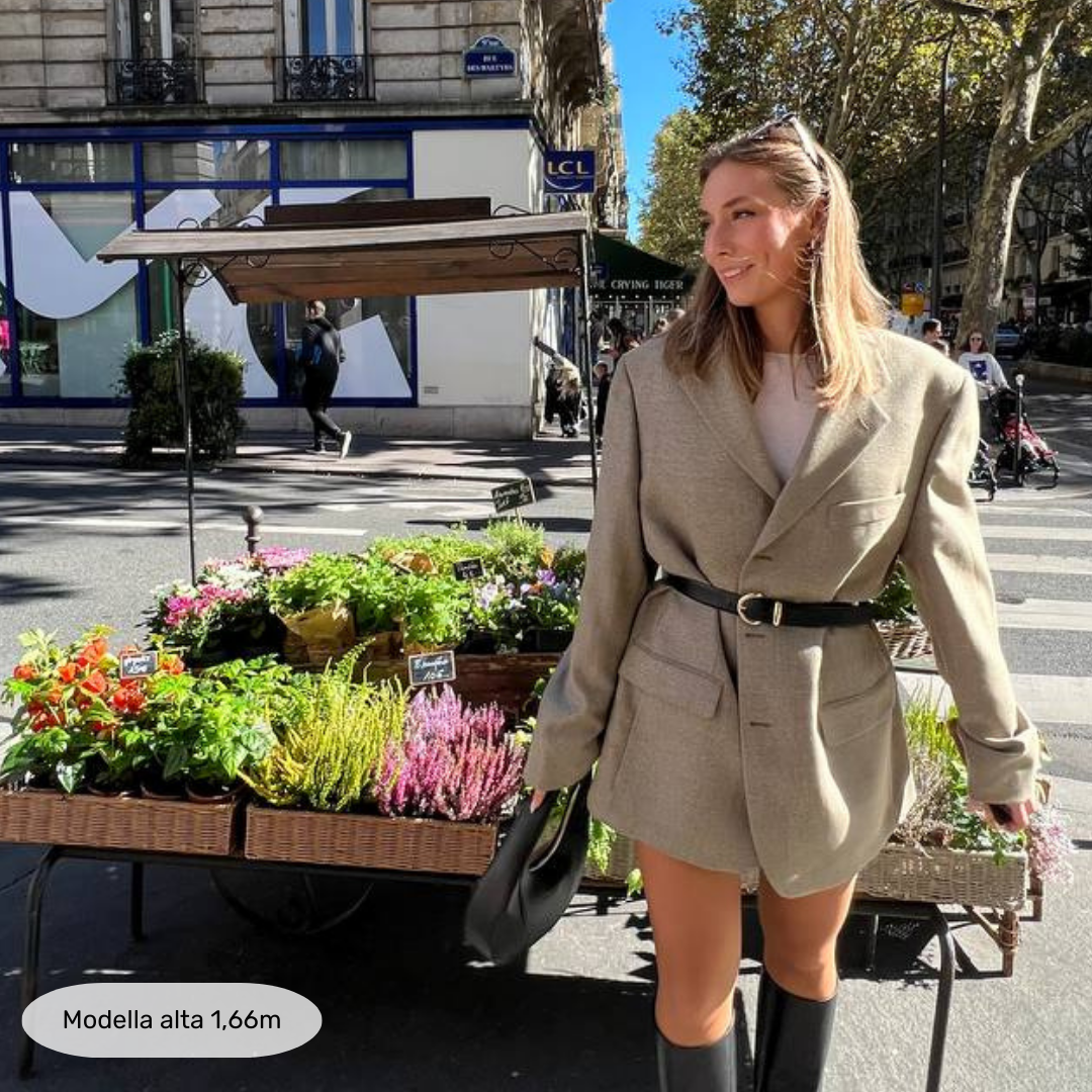 Stockholm linen shirt with bows