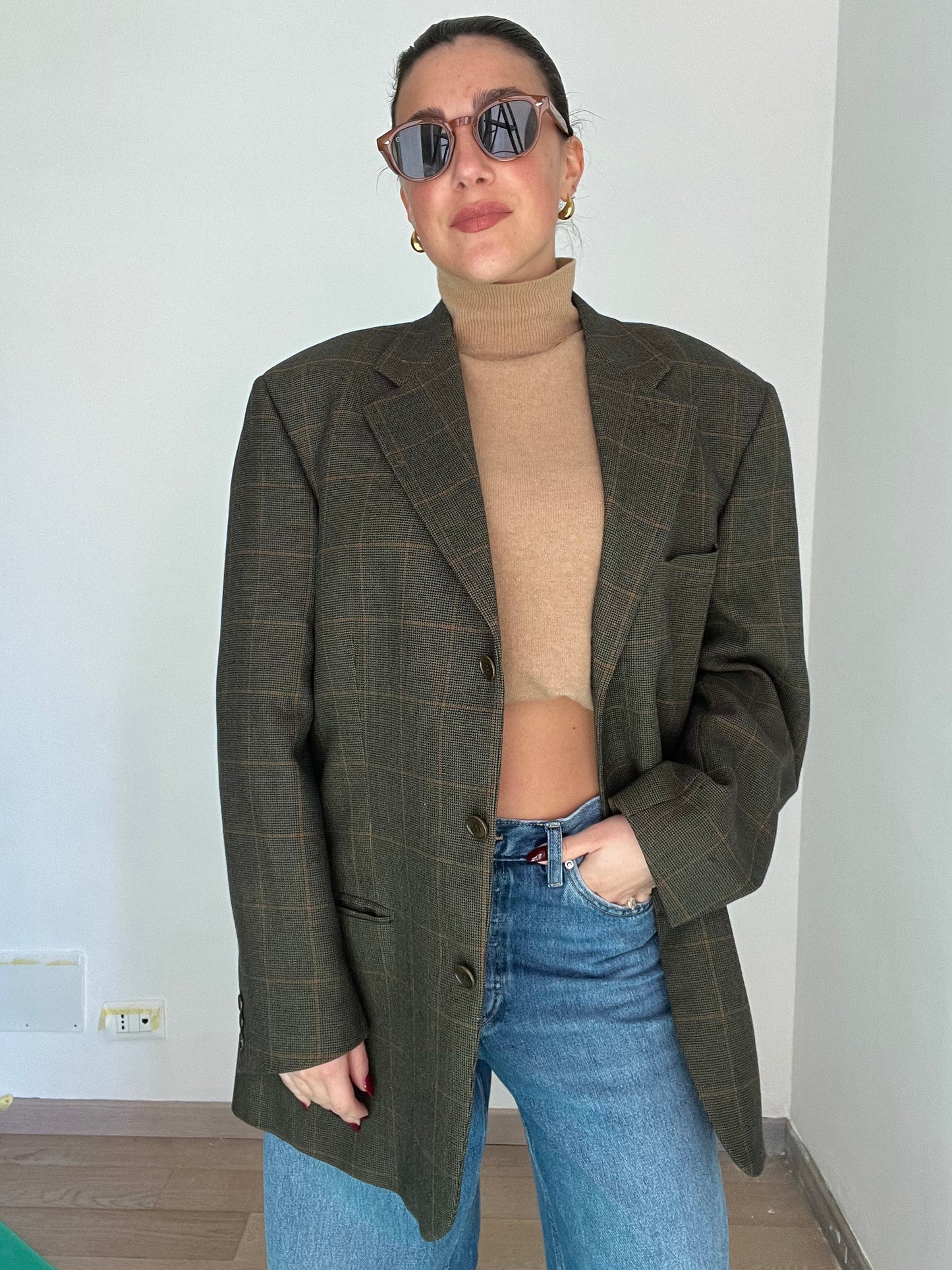 Stockholm linen shirt with bows