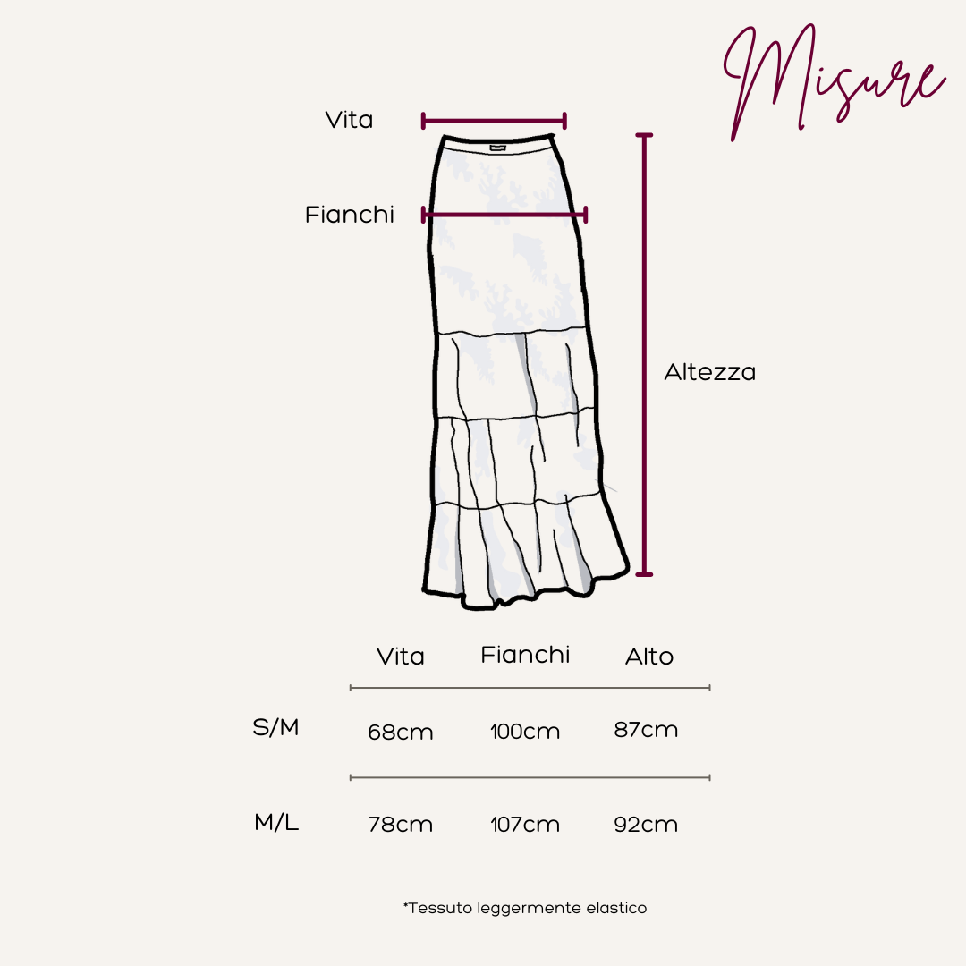 Gonna midì in pizzo