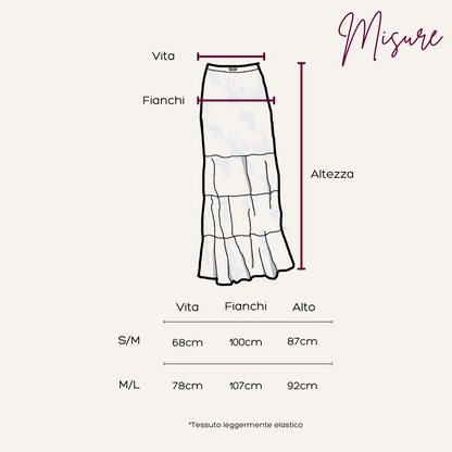 Gonna midì in pizzo
