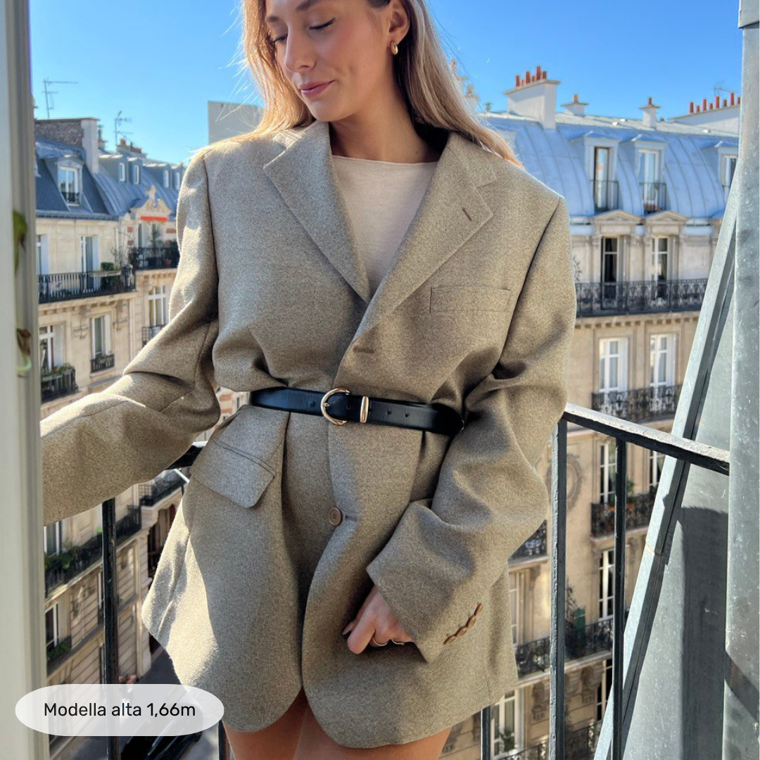 Stockholm linen shirt with bows