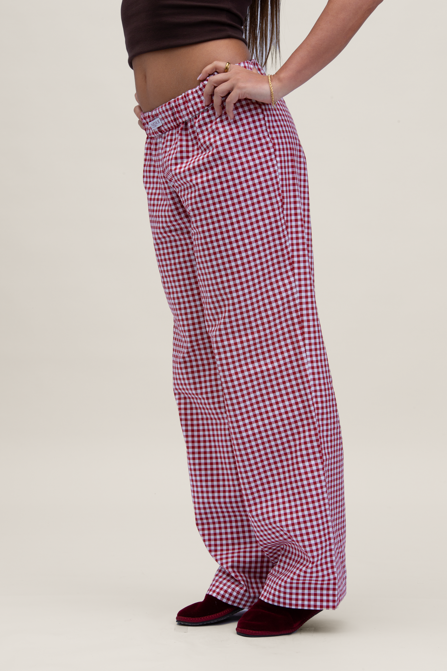 Stockholm linen shirt with bows