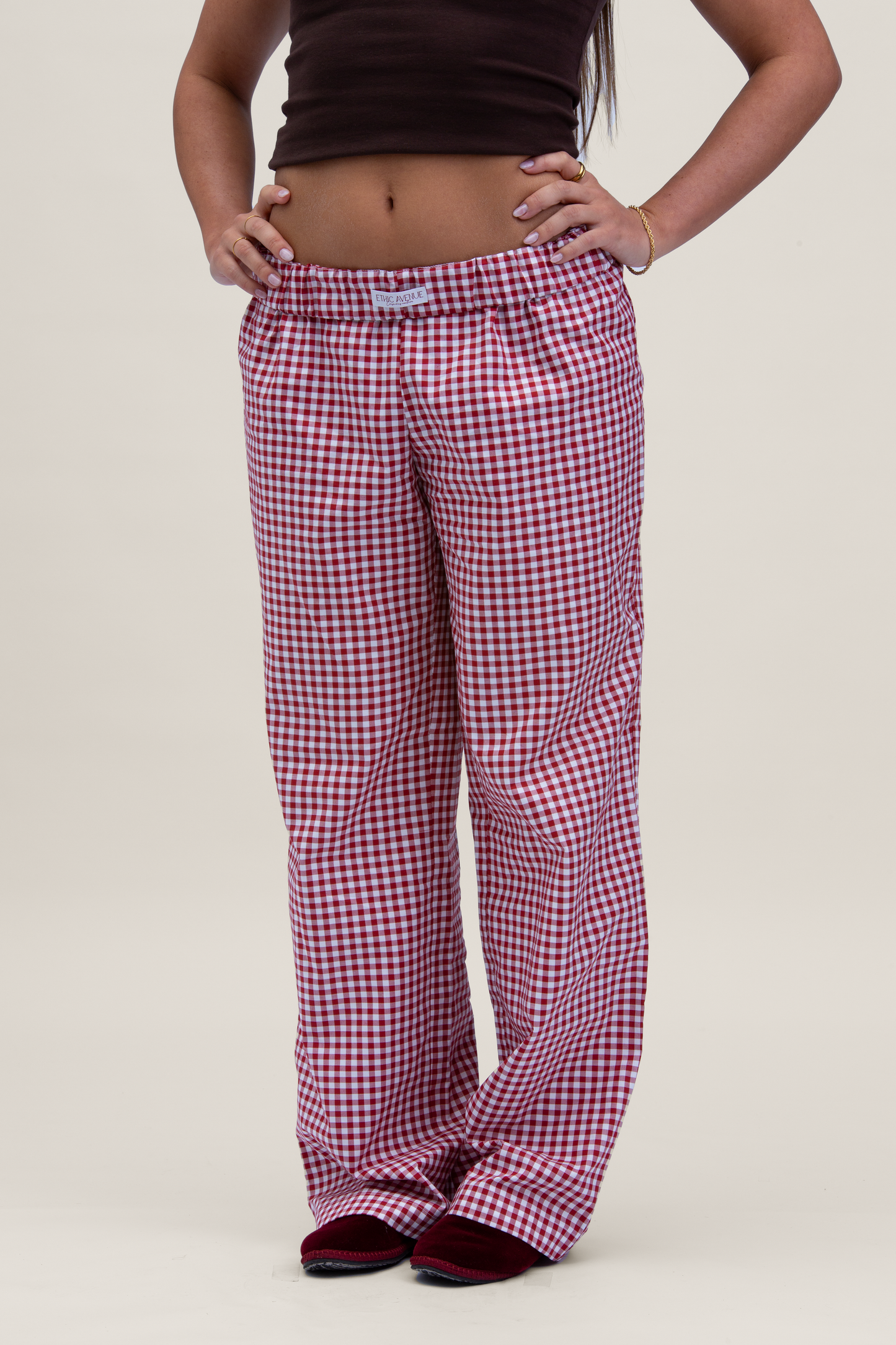 Stockholm linen shirt with bows