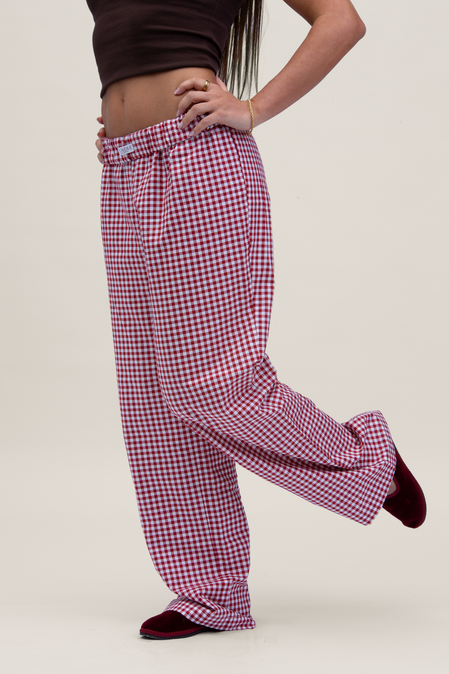 Stockholm linen shirt with bows