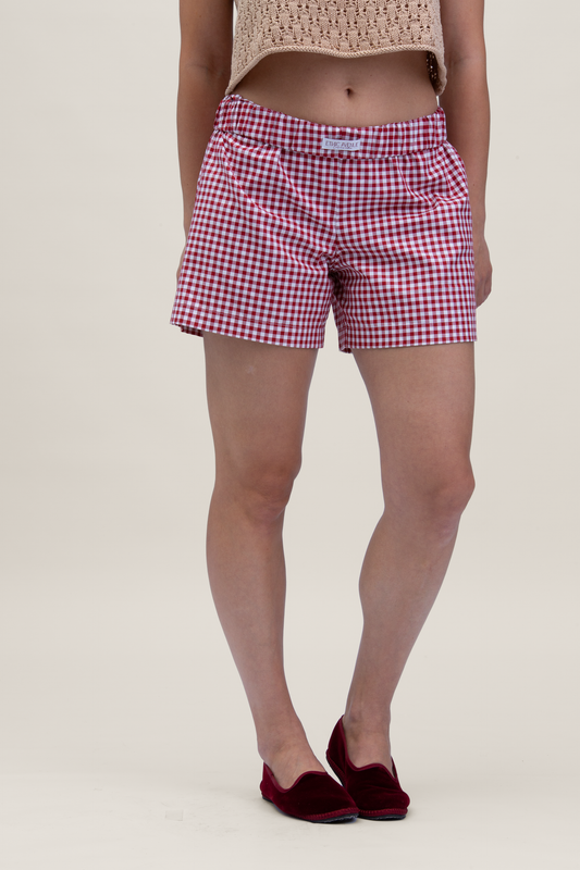 Boxer Shorts Stoccolma - Rosso a quadri