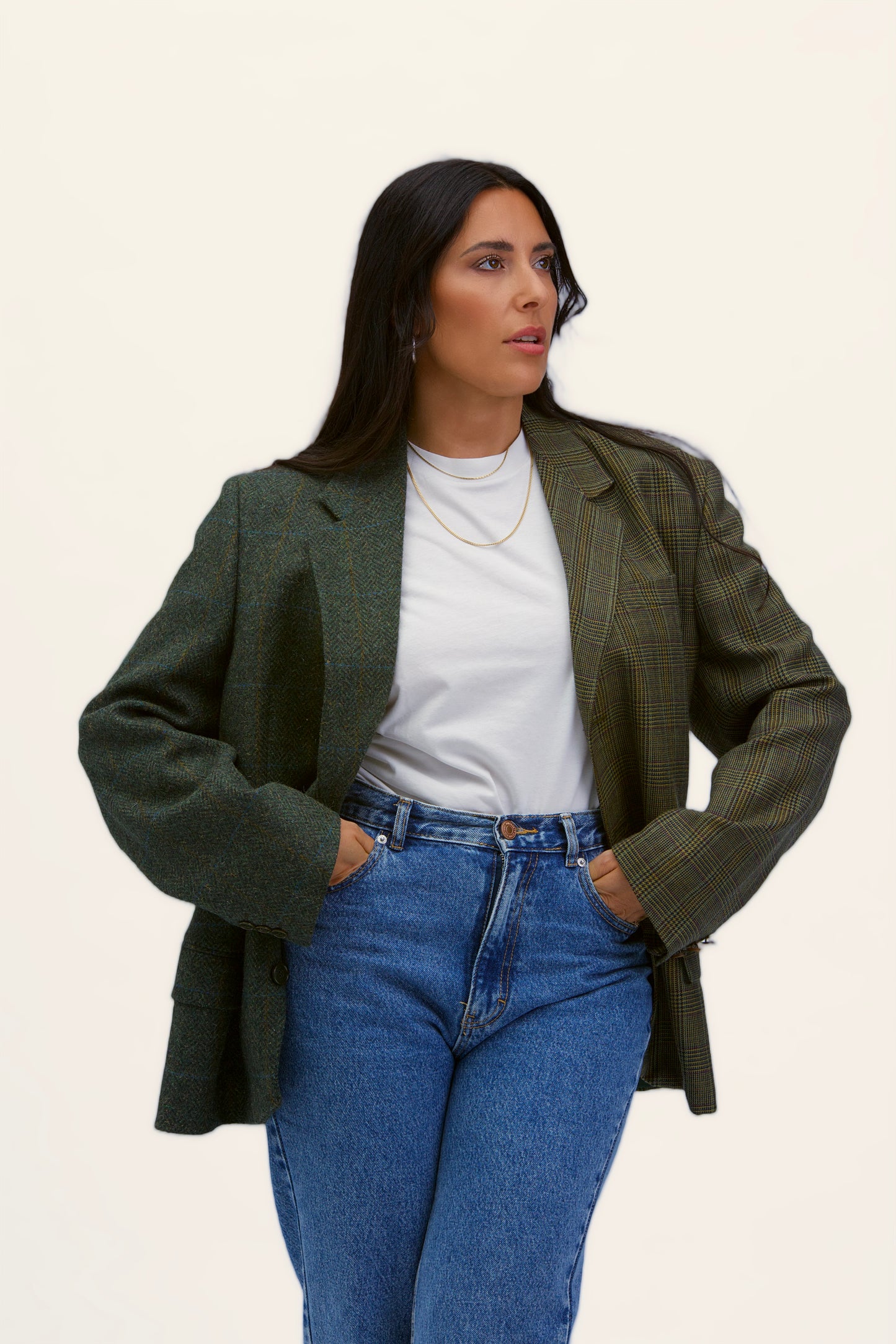 Stockholm linen shirt with bows