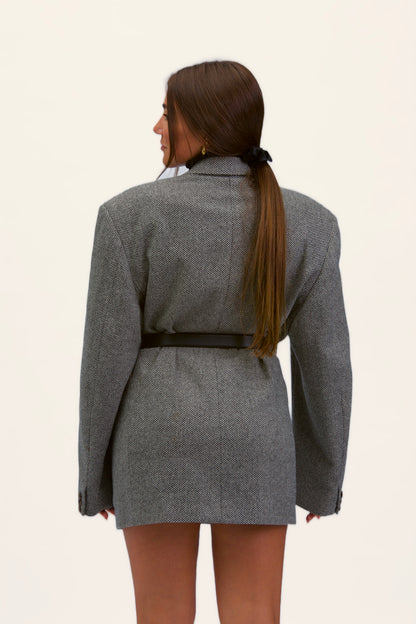 Stockholm linen shirt with bows