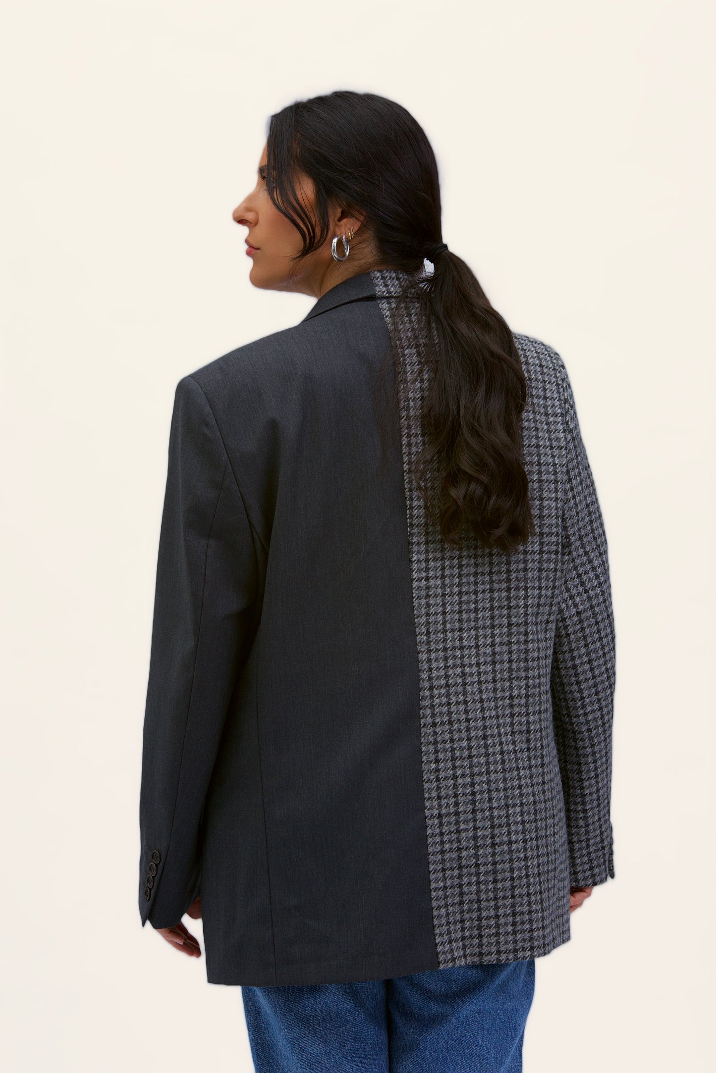 Stockholm linen shirt with bows