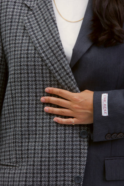 Stockholm linen shirt with bows