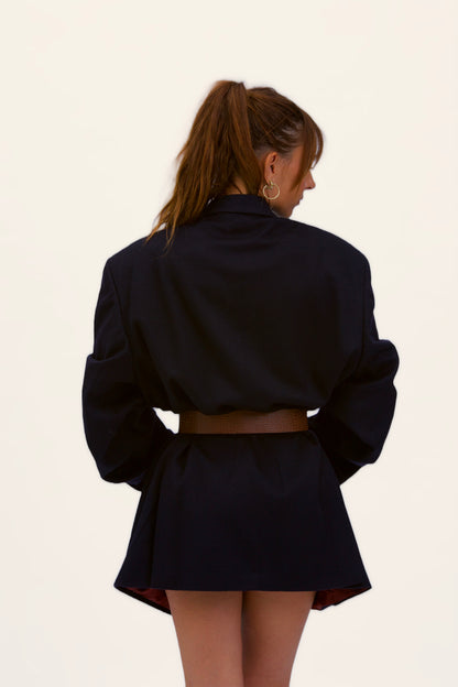 Stockholm linen shirt with bows