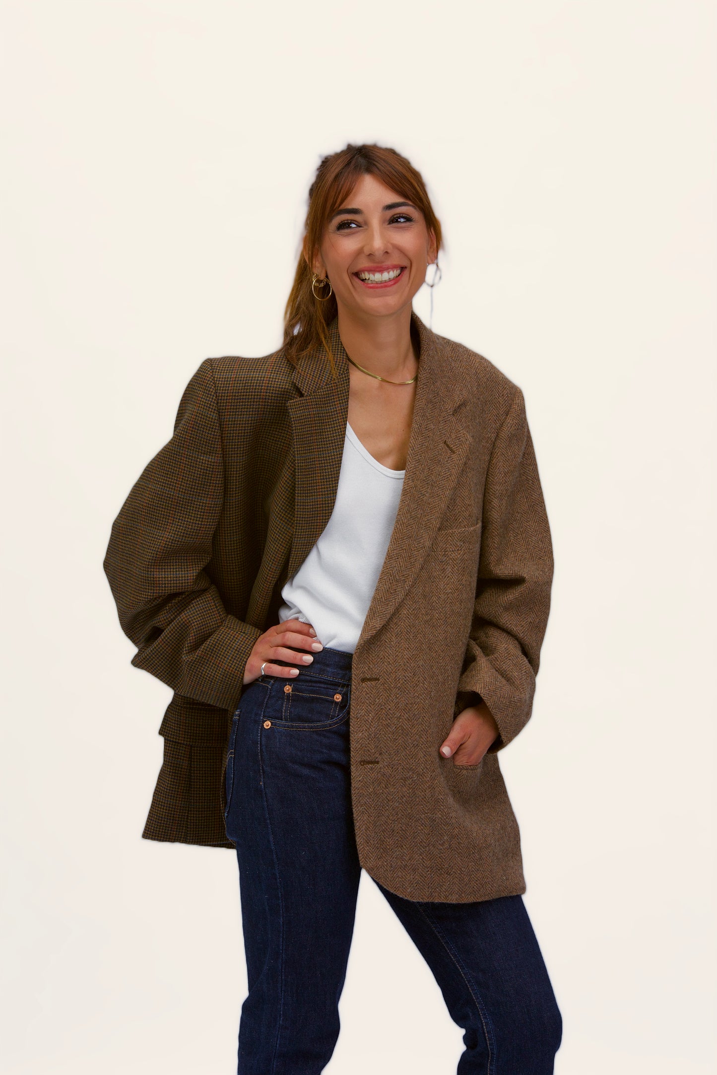 Stockholm linen shirt with bows