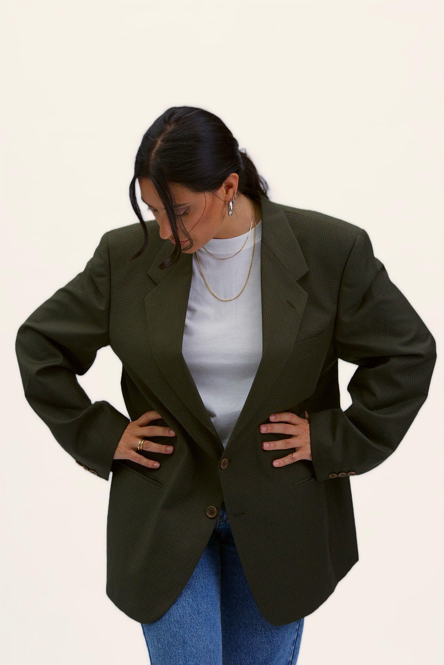 Stockholm linen shirt with bows