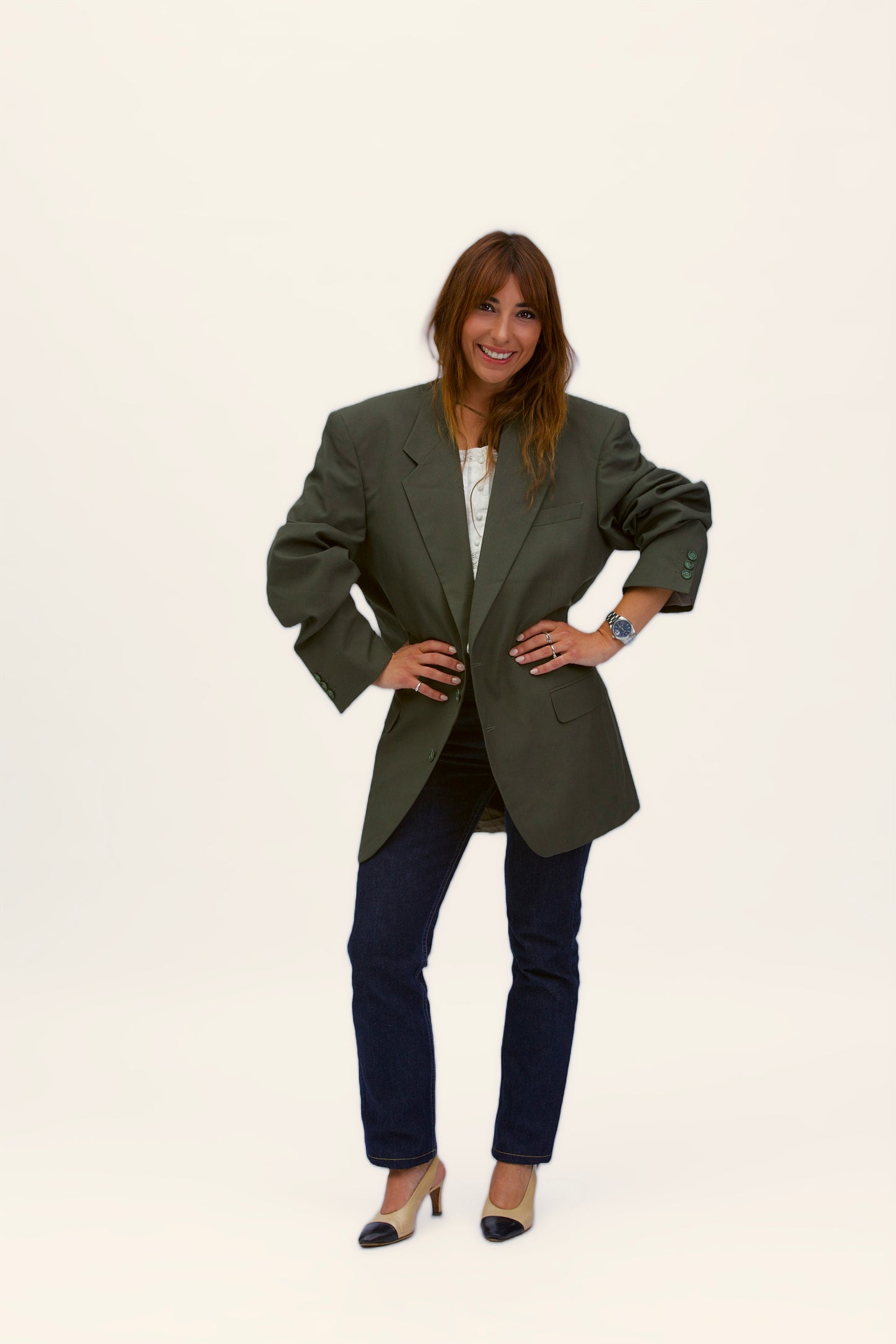 Stockholm linen shirt with bows