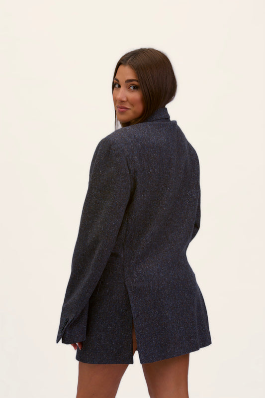 Stockholm linen shirt with bows