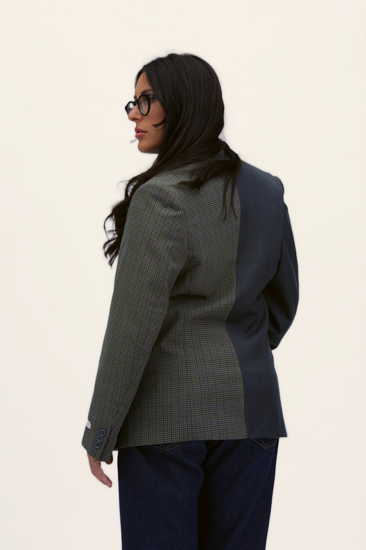 Stockholm linen shirt with bows