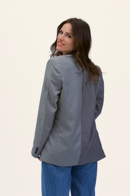 Stockholm linen shirt with bows