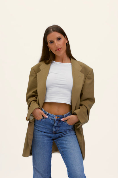 Stockholm linen shirt with bows