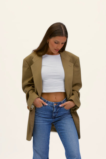 Stockholm linen shirt with bows