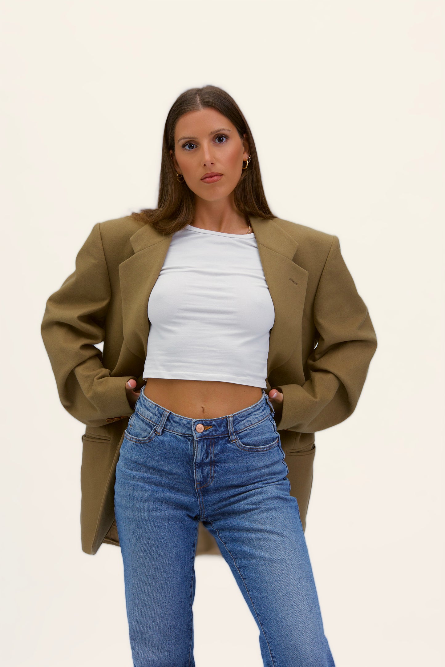 Stockholm linen shirt with bows